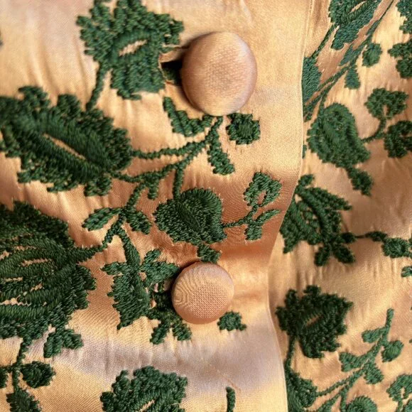 Stunning 60s Brocade Wiggle Dress & Matching Jacket - Picture 12 of 16